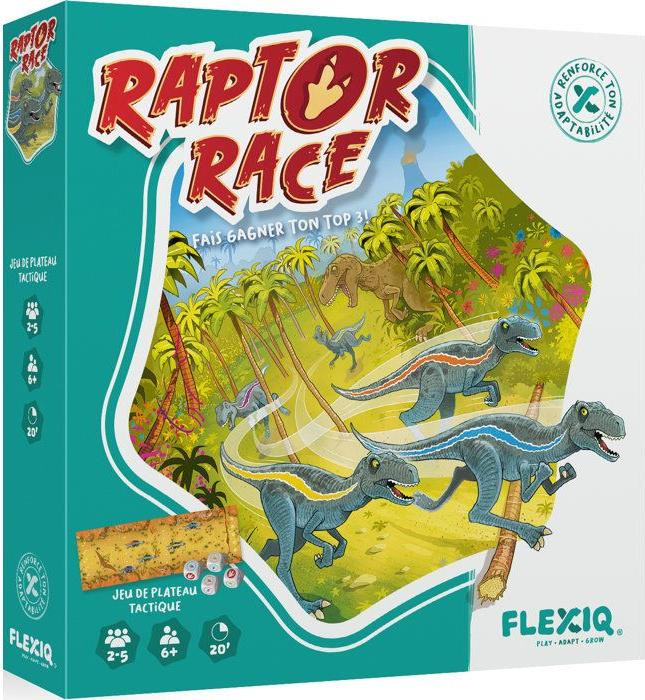 Asmodee Raptor Race Party Game voor 2 tot 6 spelers vanaf 8 jaar
