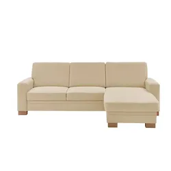 Kollektion Kraft Ecksofa  Uli-S ¦ beige ¦ Maße (cm): B: 248 H: 90 T: 163.0