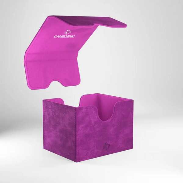 Gamegenic Sidekick 100+ XL Deck Box – Purple, Card Game Accessory for Trading Card Organizers, Holds 100+ Cards, Purple Color