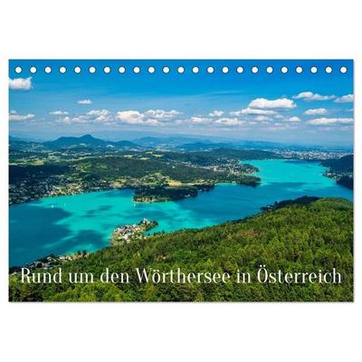 Rund um den Wörthersee in Österreich (Tischkalender 2027 DIN A5 quer), CALVENDO Monatskalender