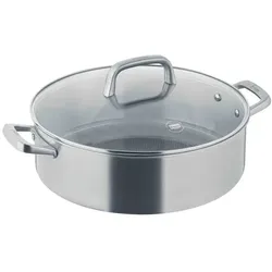 Berndes Servierpfanne Tricion Resist Ø 28 cm Edelstahl Silber