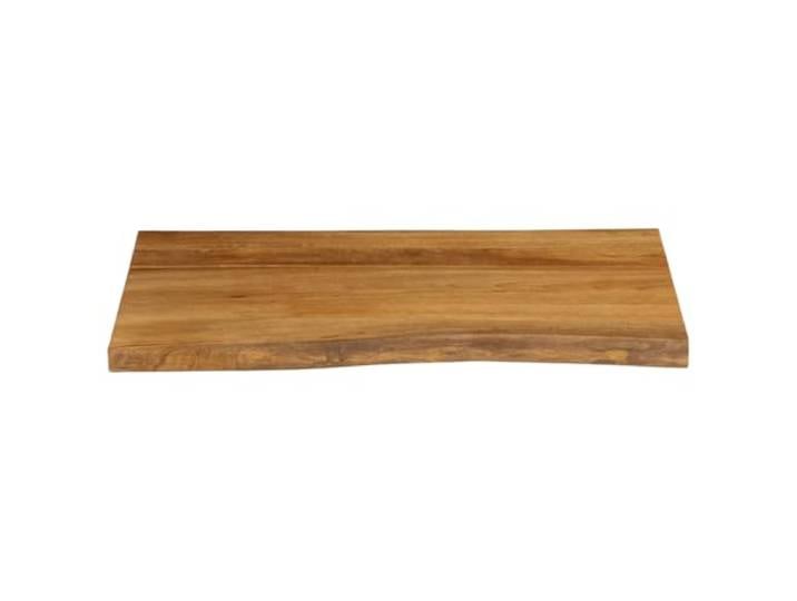 KTHLBRH Ersatz-Tischplatte 90 x 60 x 3,8 cm Massivholz Mangoholz Eichenholz-Finish, Seitenränder, leicht zu reinigende Oberfläche, für den privaten und gewerblichen Gebrauch