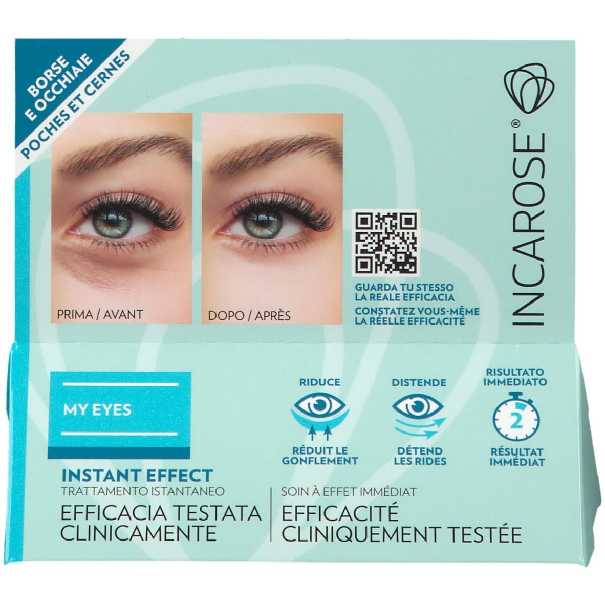 Incarose My Eyes Instant Effect 8 ml Lösung