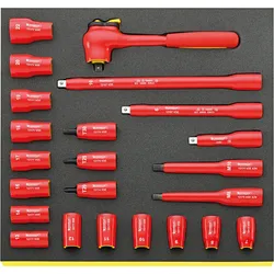 STAHLWILLE VDE-Werkzeug-Sortiment Modell TCS 12171/19/4 VDE 23 tlg.