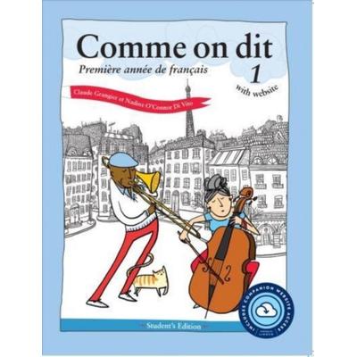 Comme on dit with website, Taschenbuch von Claude Grangier,Nadine O'Connor Di Vito, Ingram Publishers Services, 978-1-64712-199-0