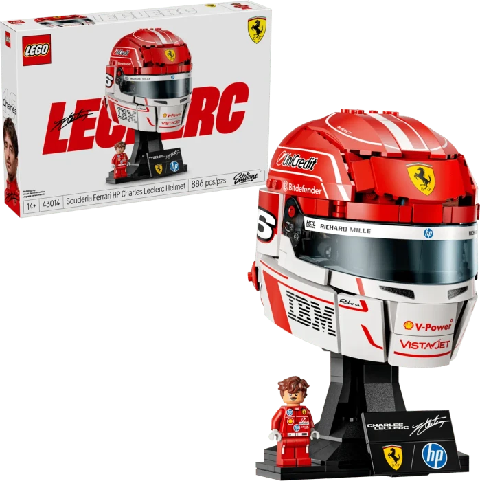 LEGO Editions 43014 Scuderia Ferrari HP Charles Leclerc Helm