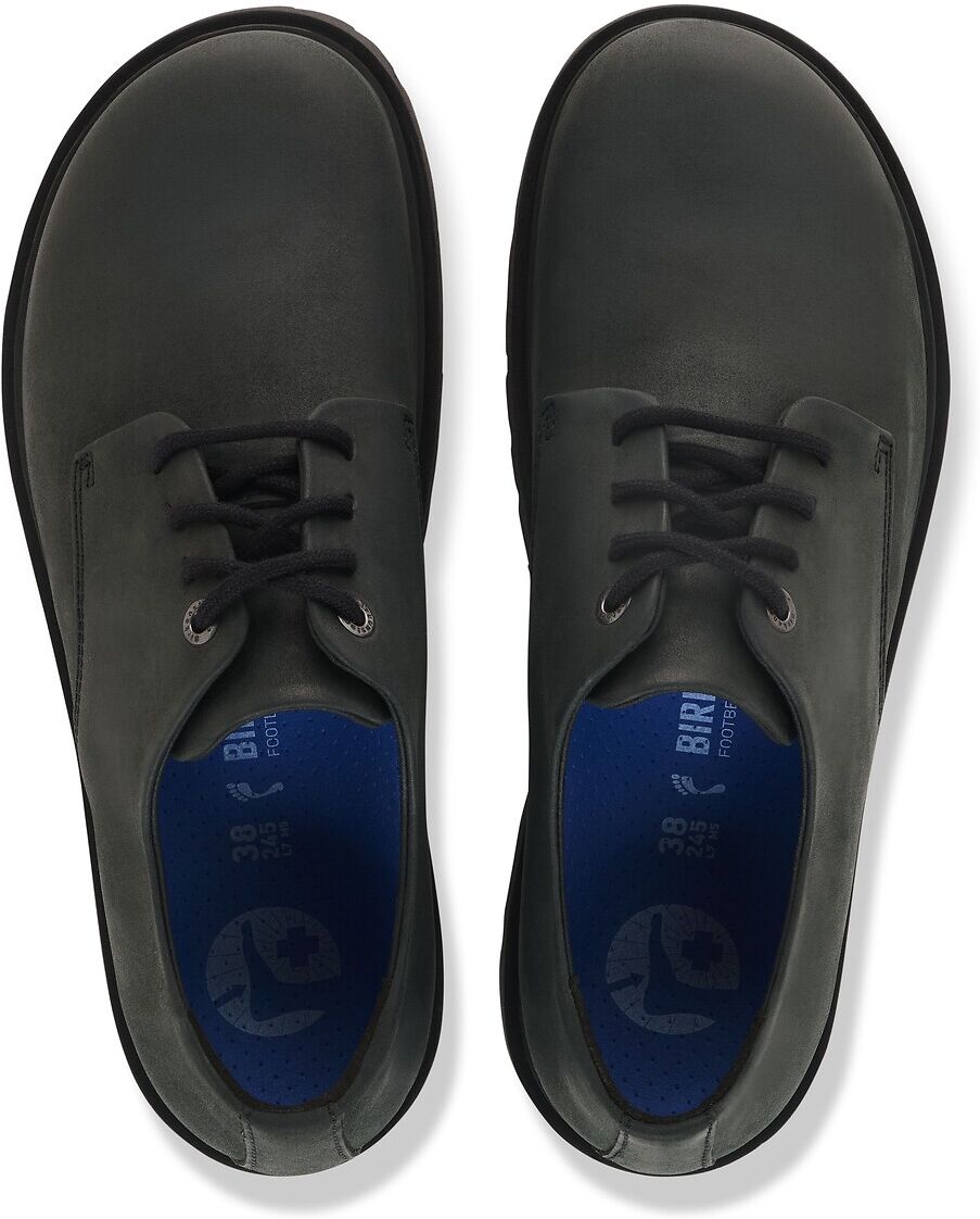 BIRKENSTOCK Derbies en cuir suédé, HIGHWOOD LACE LOW
