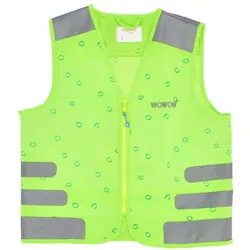 Wowow, Unisex, Velojacke, Sicherheitsweste grün (S), Grün, S