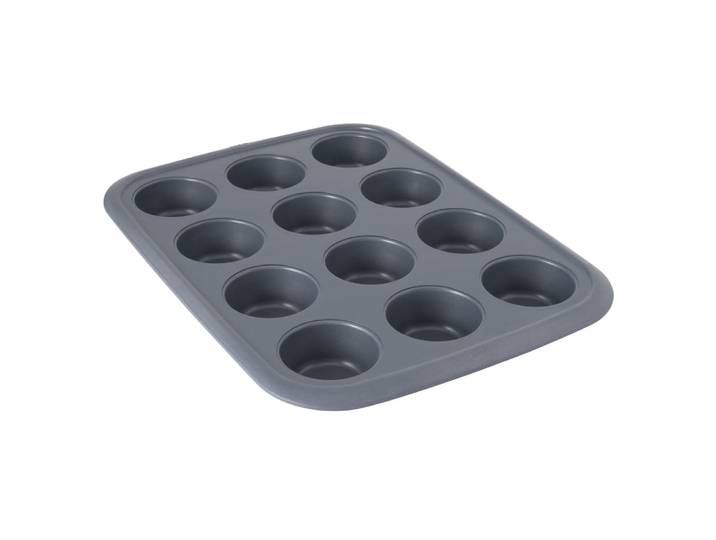 Moule à muffins en acier 12 pcs