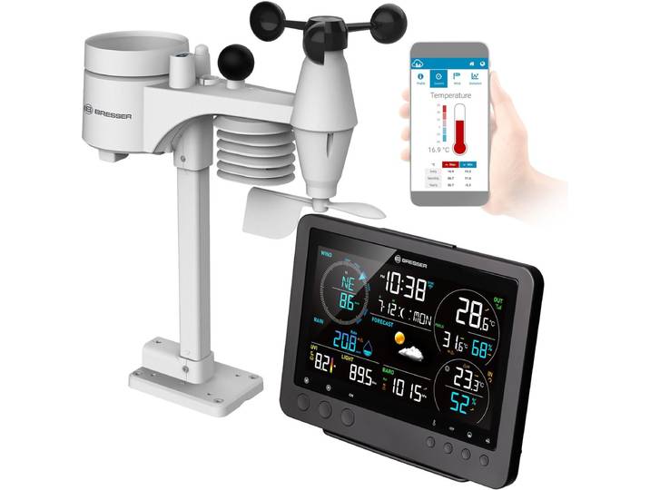 Bresser Weerstation - Bise - 8-in-1 weerstation - Wifi