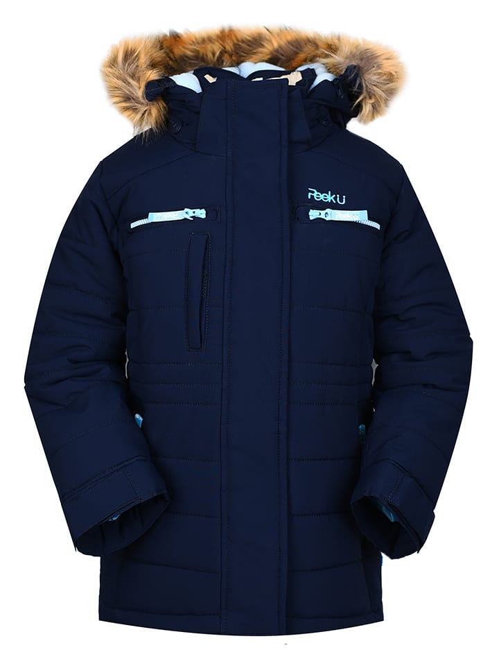 Peek U Winterparka "Frankie" in Dunkelblau - 164