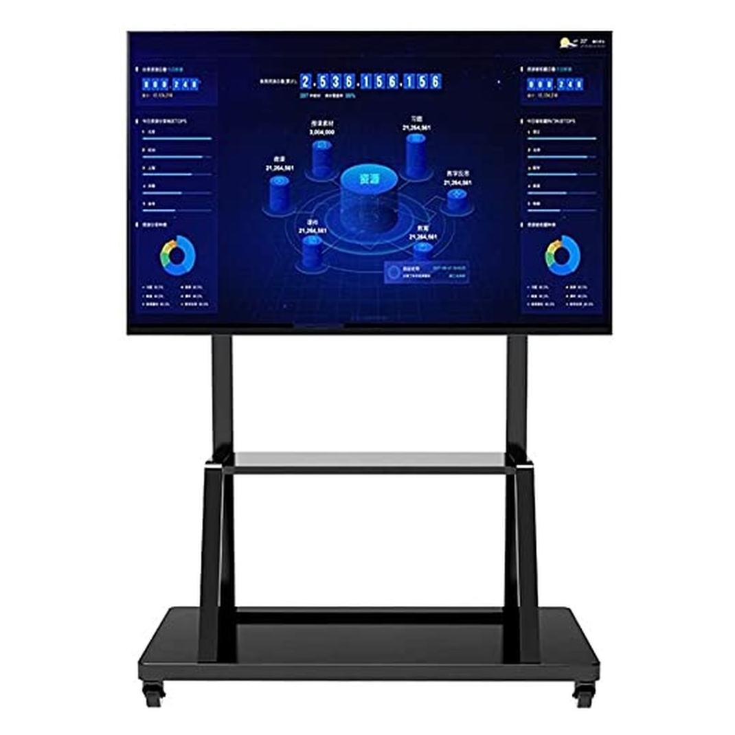 Techly TV Wagen, Multifunktion, höhenverstellbar (150 kg, 55" - 100") (ICA-TR30)