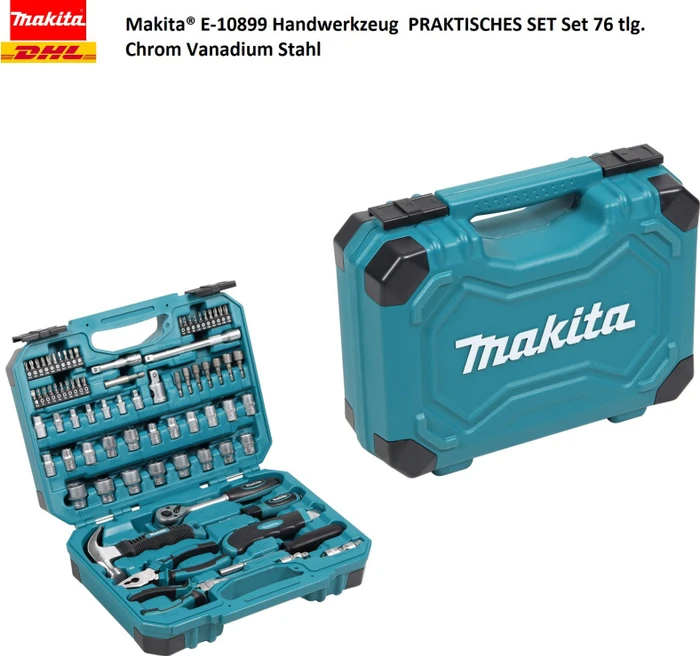 Makita E-10899 Hand Tool Set 76 Piece