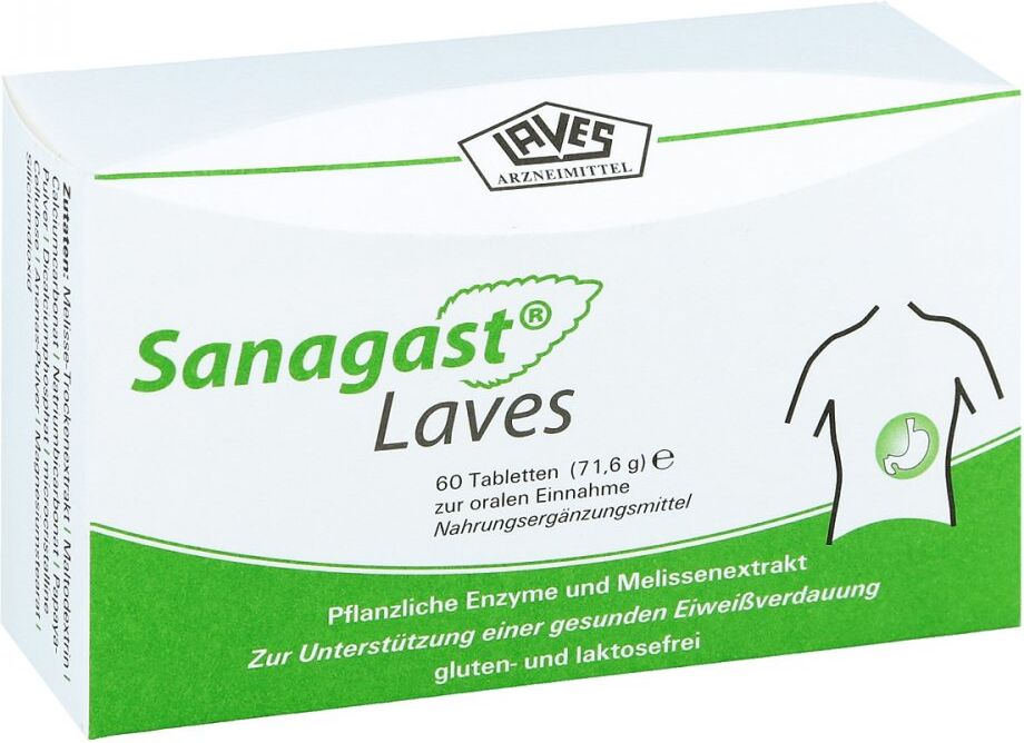 Sanagast Laves Tabletten 60stk