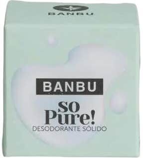 BANBU So Pure Desodorante Sólido Natural 50g
