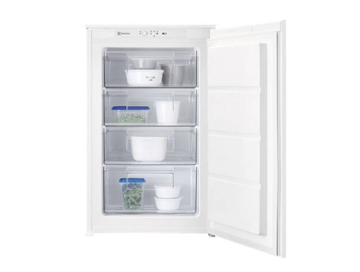 AEG Einbaugefrierschrank LUB3AE88S_933033754, 87.3 cm hoch, 54.8 cm breit, Schnellgefrierfunktion, Temperatur-Warnung, Schlepptür-Technik