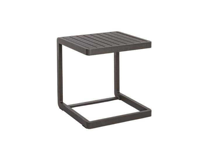 2er-Set Outdoor Beistelltisch „Konnor“ Anthrazit Bizzotto