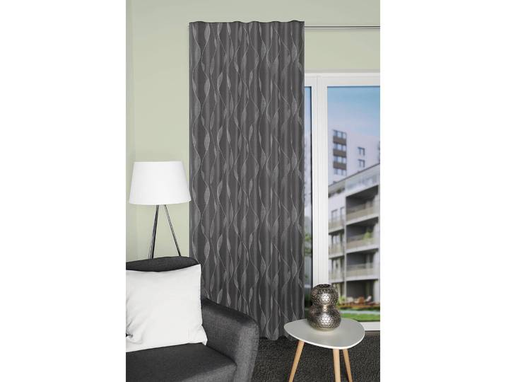 Rideau Noche 140 x 245cm Gris/Blanc