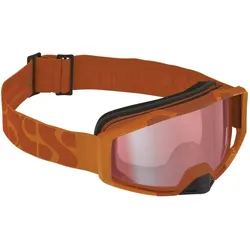 iXS, Unisex, Sportbrille, Goggle Trigger burnt orange / mirror soft pink LP (Burnt Orange, Mirror Rose), Orange