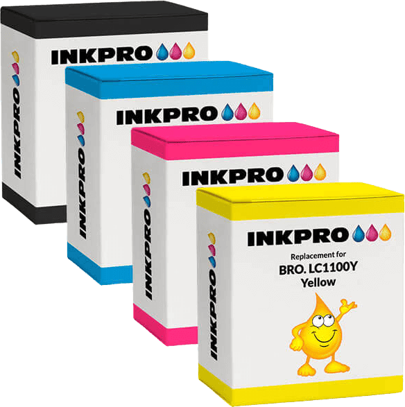 Brother Lc1100 Cmyk Kompatibel Blækpakke 122 Ml