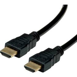ROLINE RECYCLED MATERIAL ROLINE RM HDMI High Speed Kabel mit Ethernet, schwarz, 3 m 11.45.5733