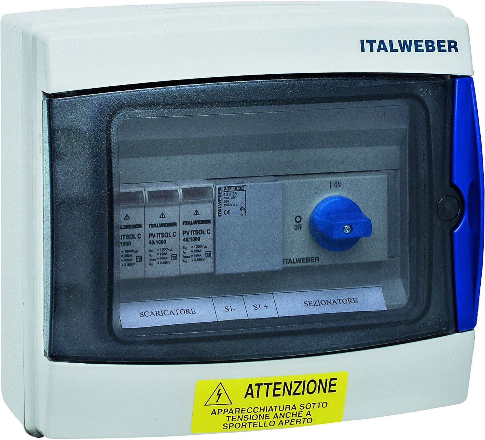 Tecnomat QUADRO ITALWEBER 1 STRINGA DC 3KW PRECABLATO IP65