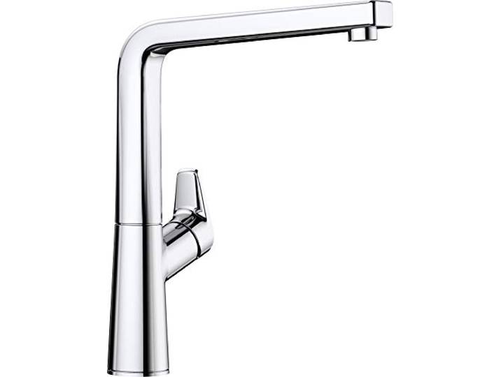 BLANCO AVONA Küchenarmatur in chrom Hochdruck Rückflussverhinderer [10,1x23,5x27,5 cm] Gesicherte Wasserqualität & wassersparend Keramik Kartusche