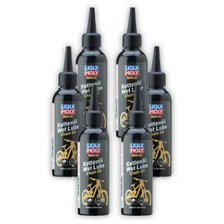 6x Kettenöl LIQUI MOLY 6052 Wet Lube Fahrradkette Bike Fahrrad Öl Kette 100ml
