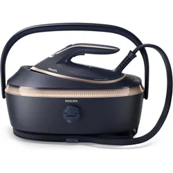 Philips Dali PerfectCare Dampfbügelstation 8000 Series, Bügeleisen, Blau
