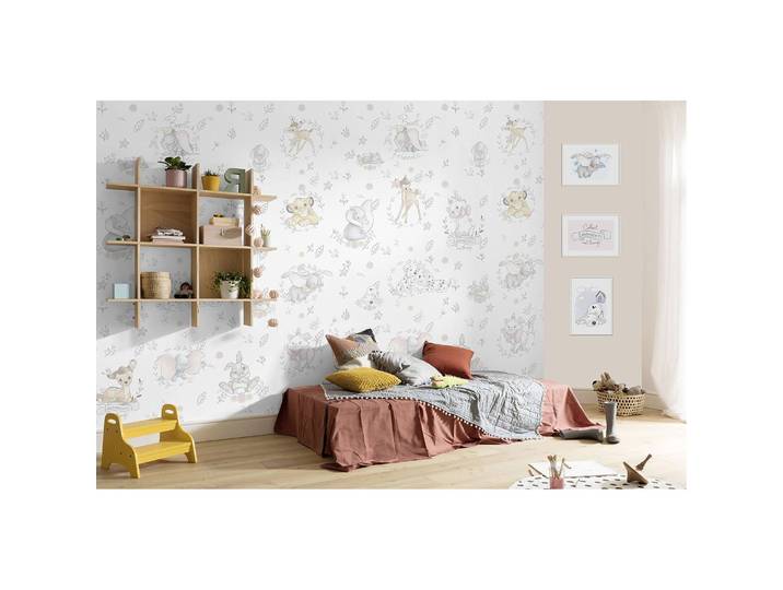 Papier peint intissé Best of Friends 200 x 280cm Multicolore