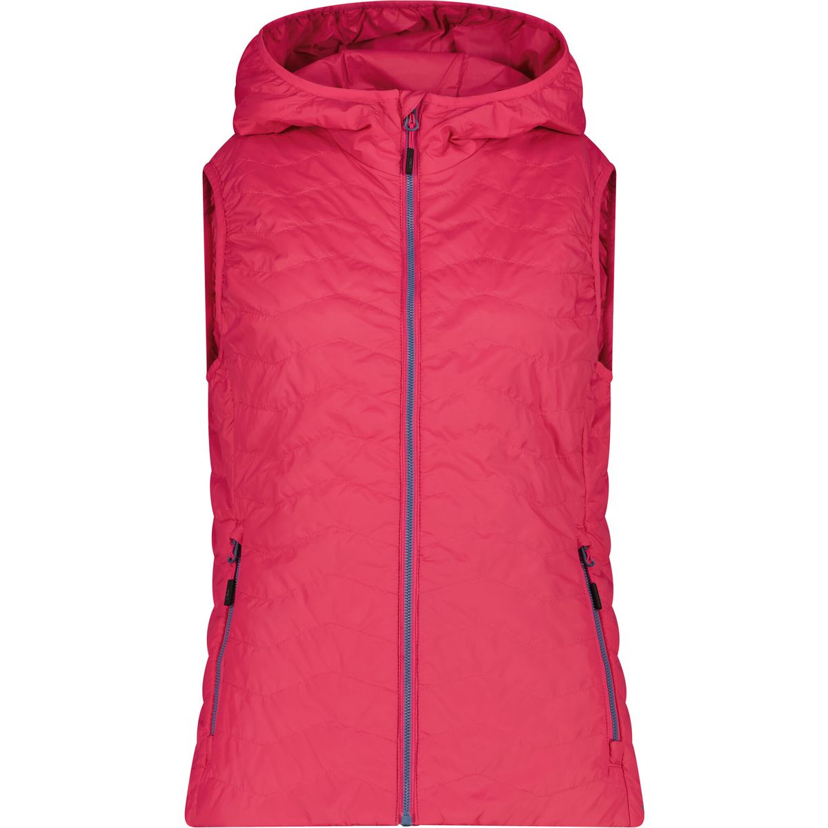 CMP Woman Vest FIX Hood magenta (B807) 38 35Z5026-B807-38