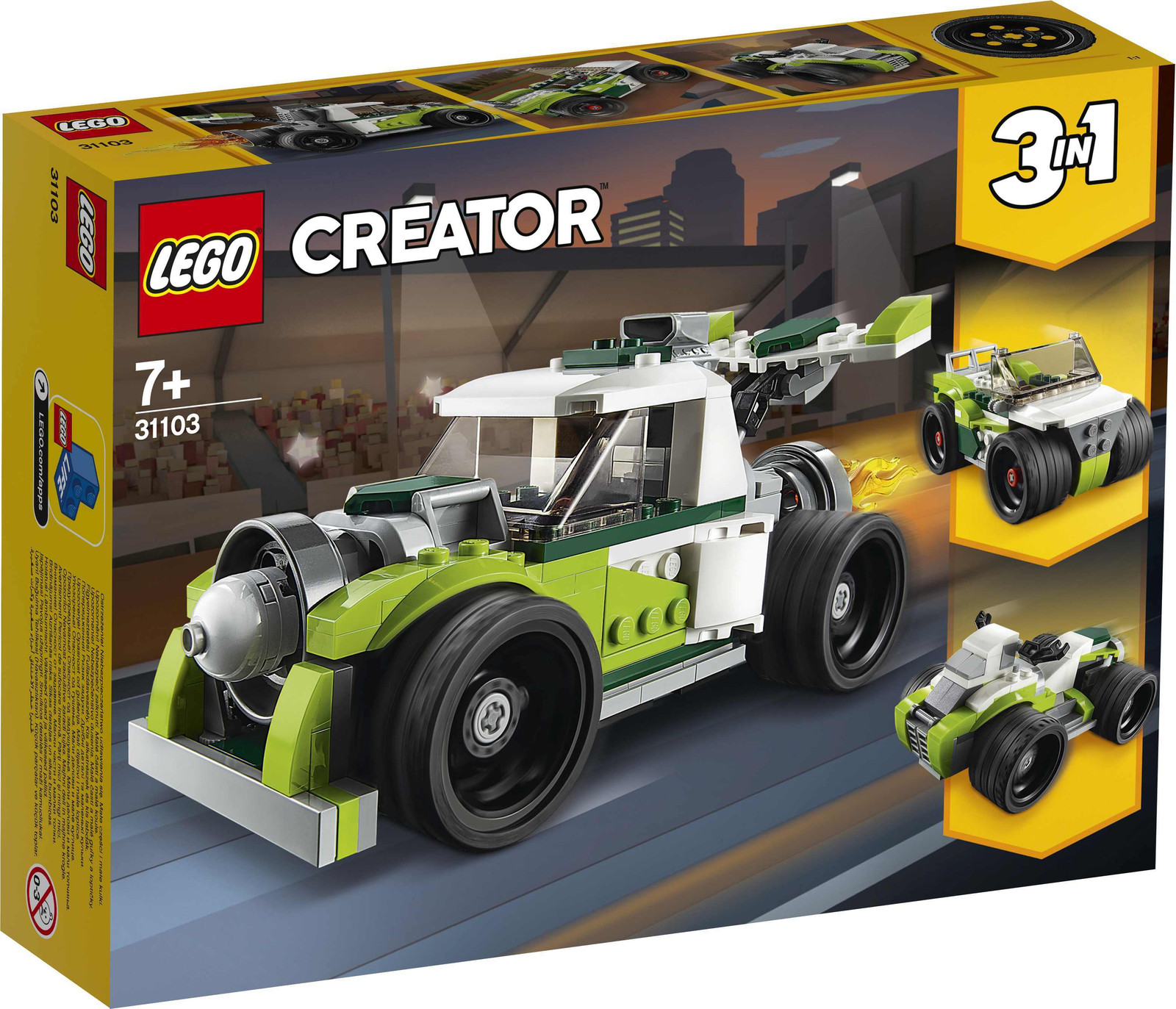 LEGO Creator Rakettenvrachtwagen 31103