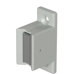 BAUHELD Rollladen Kurbelhalter Magnetisch 35mm Grau