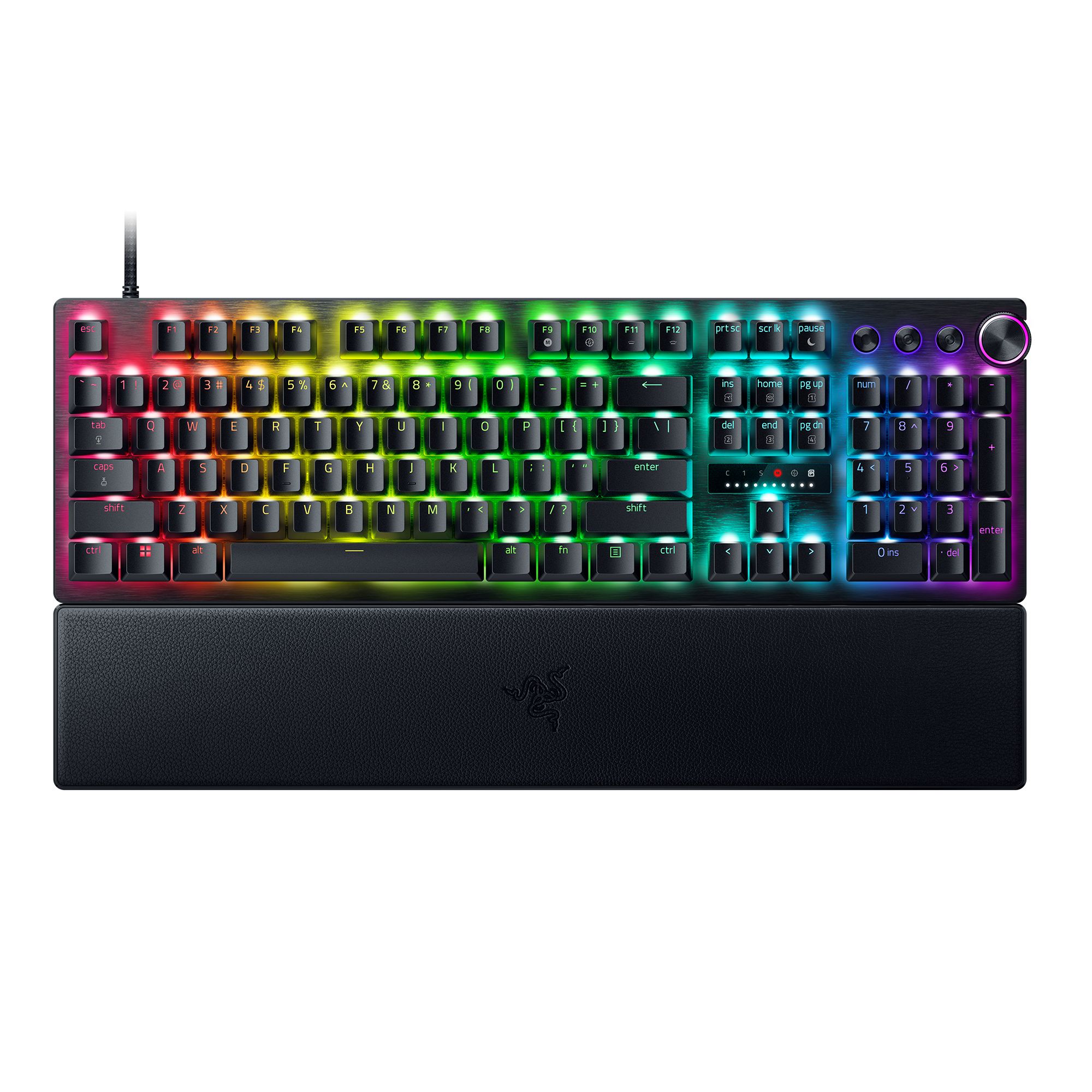 RAZER Huntsman V3 Pro Gaming Tastatur kabelgebunden, Mechanisch, Schwarz