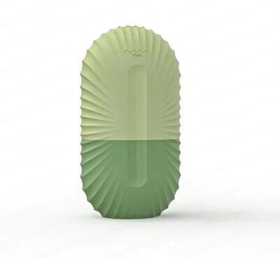 Inspired Living GlowFreeze Ice Facial Roller Cooling Ice Roller For Face, Puffiness Relief & Skin Contouring Tool green