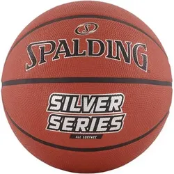 SPALDING Ball Basketball Spalding Silver Ser, Größe 7 in Braun Braun