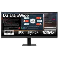 LG Monitor »UltraWide - 29U511A-B« 73 cm / 28,7 '' schwarz, 68.85x40.87x22 cm