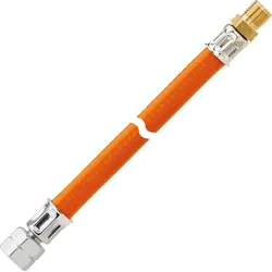 GOK Verlängerungsschlauch Gas G 1/4 LH-ÜMX Außengewinde G 1/4 LH-KN