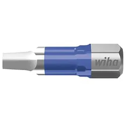 Wiha Bit Set T-Bit 25 mm Vierkant (#2) 5-teilges Set 1/4 zoll C6,3 in Box - 41622
