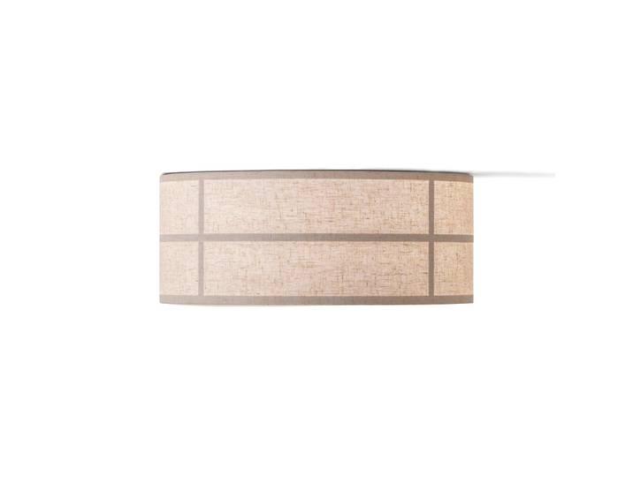 Hashira Deckenleuchte, naturfarben, Leinen, Ø 50 cm - Audo Audo Copenhagen - Wohnzimmer - Stoff / Textil - Rund