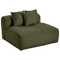 Modul Sofaelement Bloom Olivgrün