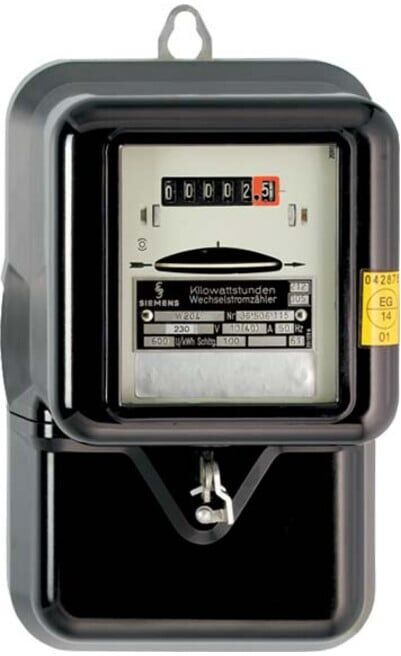 NZR Wechselstromzähler geeicht,10(60)A 01020115)