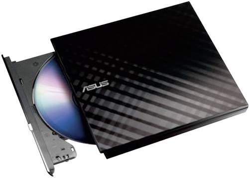 Asus SDRW-08D2S DVD-Brenner Extern Retail USB-A (USB 2.0) Schwarz