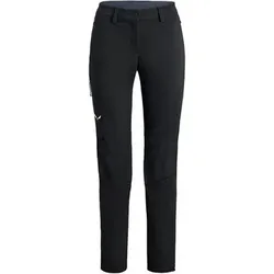 SALEWA Damen Wanderhose "Puez Orval 2", Größe 44 in Schwarz Schwarz