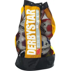 DERBYSTAR Ballsack 10 Bälle gelb für 10 Bälle