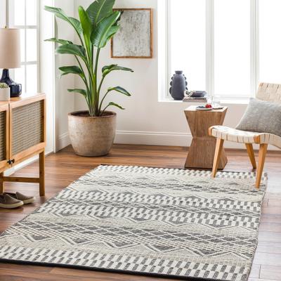 Livabliss Gariane Handmade Striped Wool Blend Area Rug