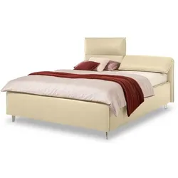 Segmüller Werkstätten Polsterbett Theo Stoff Beige Sand 200 x cm