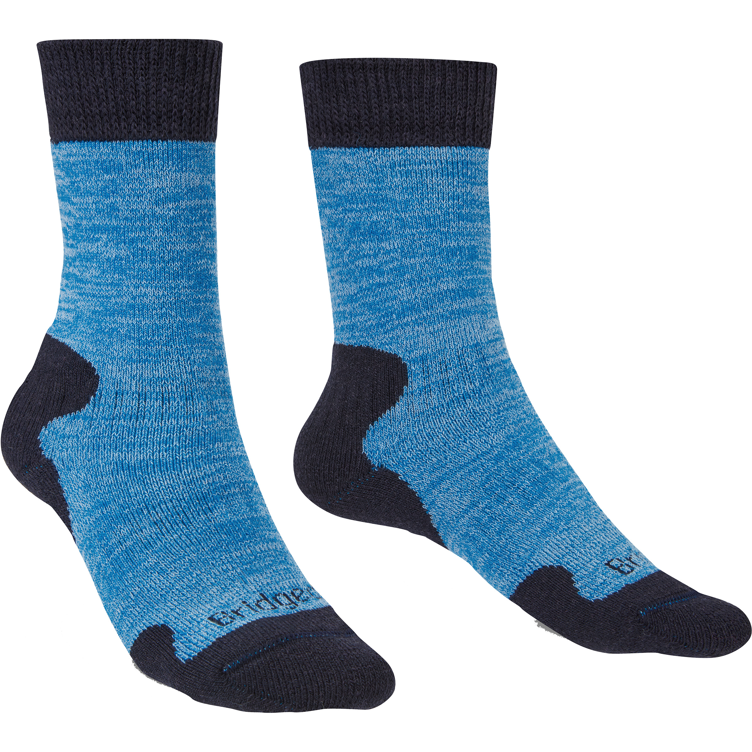 Bridgedale Expedition Heavyweight Merino Comfort Damen Wandersocken blau Größe 35 Trekking Hautfreundlich Merinowolle