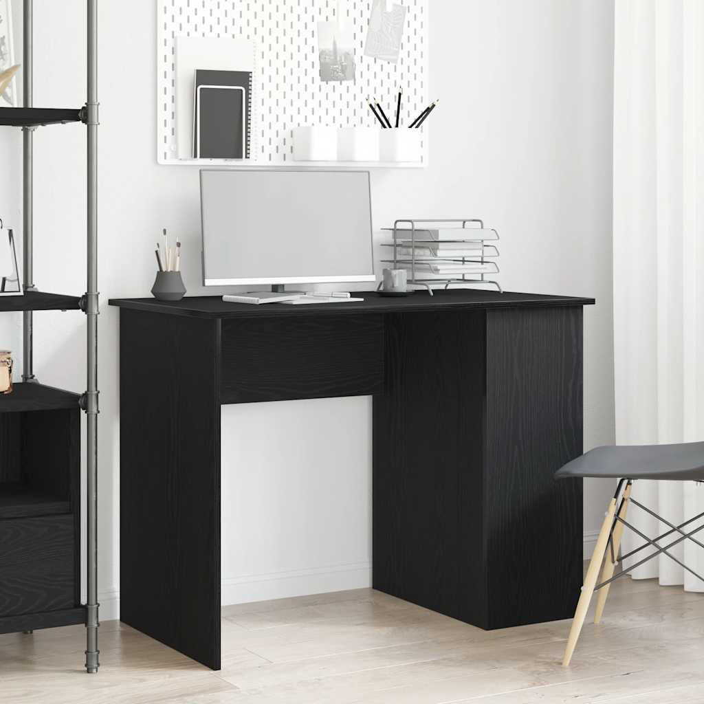 17 Stories Kyeung Writing Desk black oak