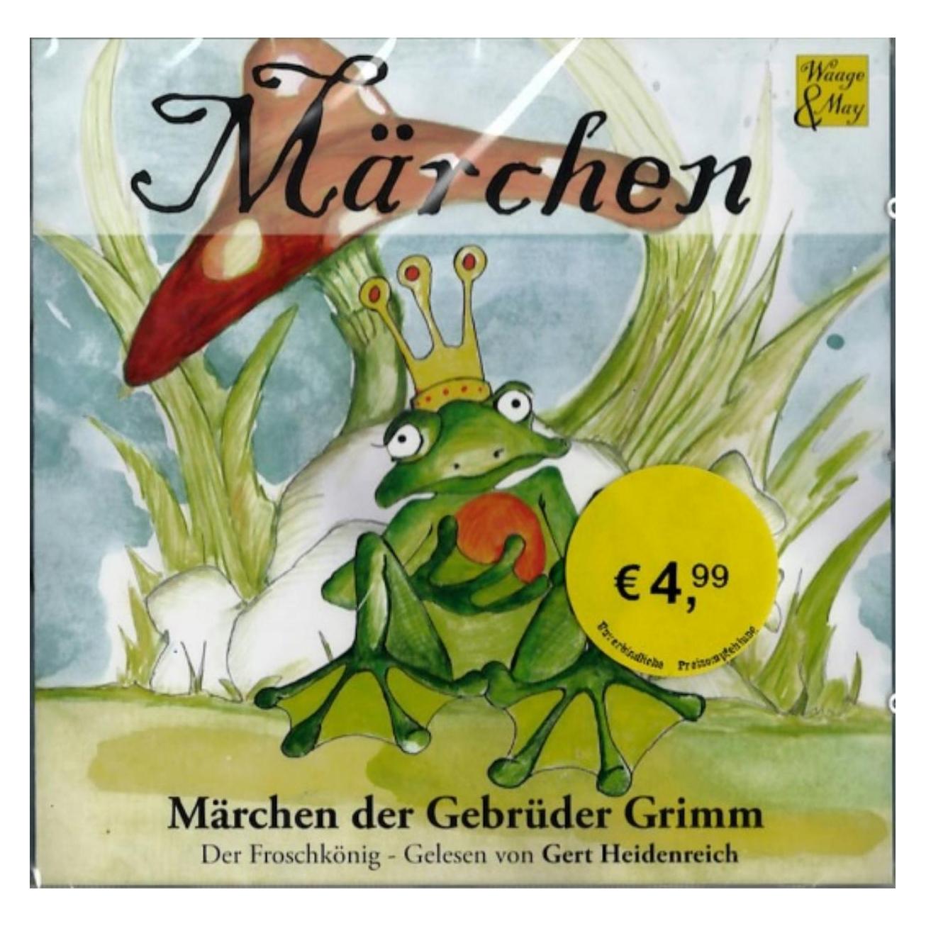 Waage & May 5 Märchen der Gebrüder Grimm (gelesen von Gert Heidenreich) (Gert Heidenreich, Deutsch) (96202)